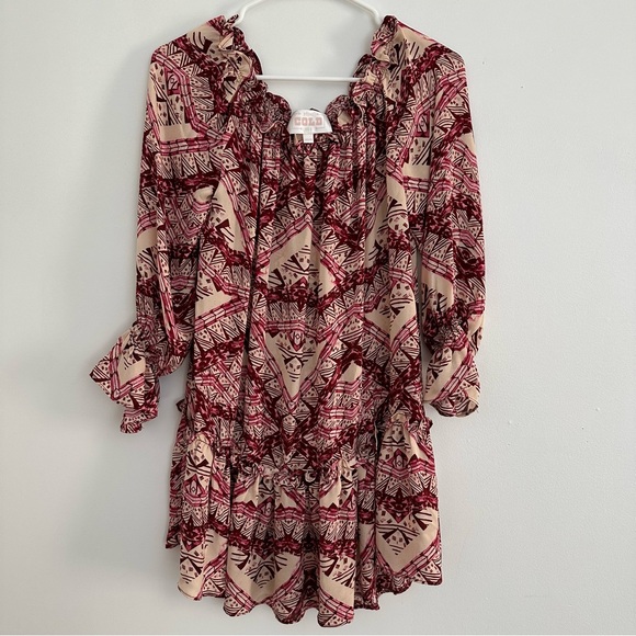 Stone Cold Fox Silk Dress XS S - Picture 1 of 6